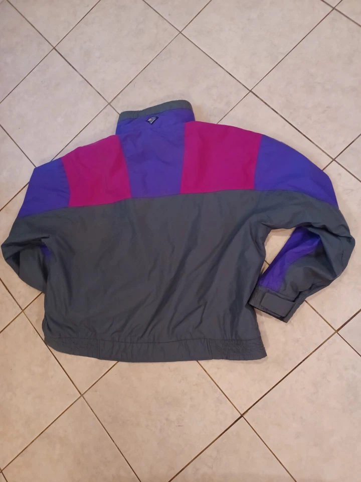 Woolrich Sigmet Gear Talla XL Púrpura Rosa Gris Invierno Esquí Chaqueta Aislante De Colección Foto 2 de 4