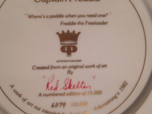Captain Freddy Red Skelton Plate #6079/15000 Rare Vintage Armstrong's 1982 - Picture 4 of 4
