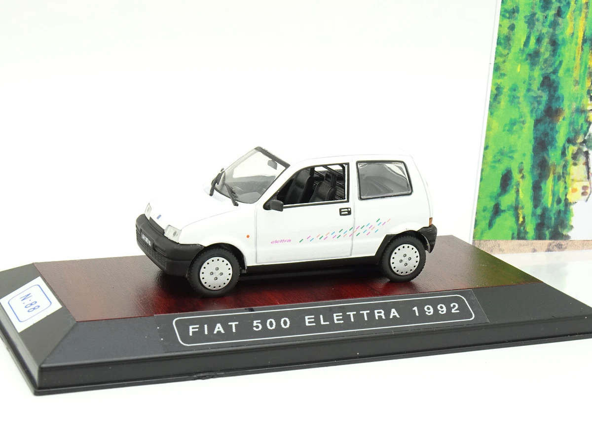 Norev Fiat Story 1/43 – Fiat Cinquecento Sporting Jaune 1994 – Miniature De Collection En Parfait état