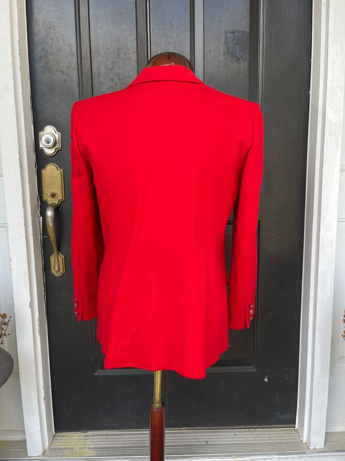 Pendleton Womens  Classic Solid Red Blazer Jacket… - image 5