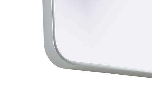 Elegant Lighting MR8A2740 Remy 27"W x 40"H Rectangular Flat - Silver - Picture 3 of 12