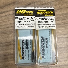 AeroTech FirstFire Jr. Three 8" Igniters - For use with AeroTech E, F, & G Motor