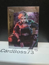  2025 SkyBox Metal Universe Batman - - FLATLINE    -    #191