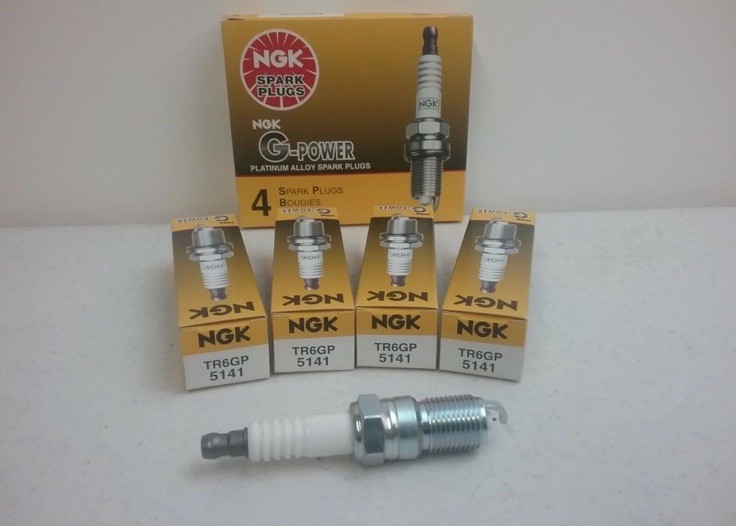 TR6GP NGK G-Power Platnium Alloy Spark Plugs 5141 Qty. 5  Pieces