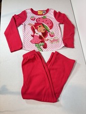 Girls STRAWBERRY SHORTCAKE Pajamas pjs Sleepwear Set 6/6X Long Sleeve 2010