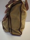 Vtg Eddie Bauer Leather Canvas Messenger Bag Carry On Weekender Travel Duffle — photo 8