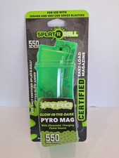 Splat-R-Ball Glow in the Dark Pyro Mag 550 Round Capacity - BRAND NEW UNOPENED