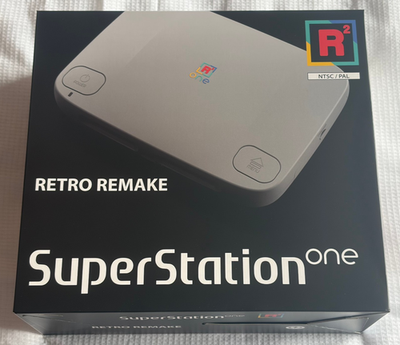 Retro Remake Superstation One FPGA Gaming Console - Transparent