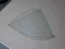 1950 1951 1952 Pontiac 2 door hardtop rear window glass, LEFT curve piece, nice