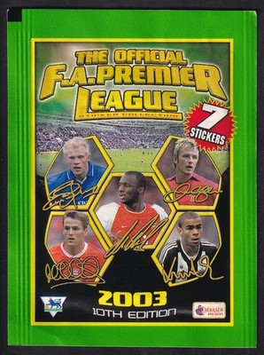 Merlin - Premier League 2003 - Green Back Nos. 298 - 578 - Wählen Sie Ihren Aufkleber