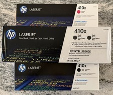 HP 201X High Yield Toner Set 3x Black,1 X Magenta Genuine OEM CF400X-403X NIB FS