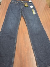 Image of Lee Men's 30x32 Regular Fit Boot Cut Jeans Dark Wash Comfort Stretch Denim NWT