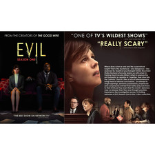 DVD Evil TV Series Complete Set Season 1 2019 Free Region CD English Audio
