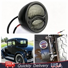 Chrome Vintage Led Custom Hot Rat Street Rod Tail Lights For Ford Model A