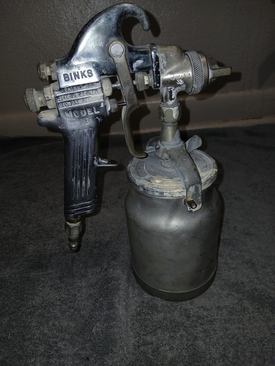 【1回のみ使用　ポッチャリ用　150B】WALTS byBEAMSDESIGN Binks Model 18 Professional Spray Paint Gun With Devilbiss Cup And