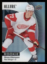 2023-24 Upper Deck Allure Black Rainbow #147 Simon Edvinsson