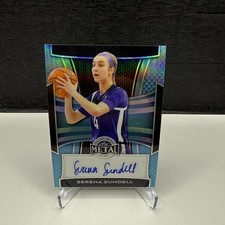 Serena Sundell AUTO 2025 Leaf Metal Women of Sport #/8 Platinum BA-SS2