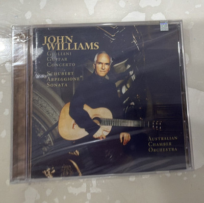 John Williams Giuliani Guitar Concerto/Schubert Arpeggione CD 1992 Sealed