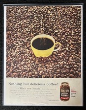 Original 1955 Nescafe Instant Coffee Advertisement