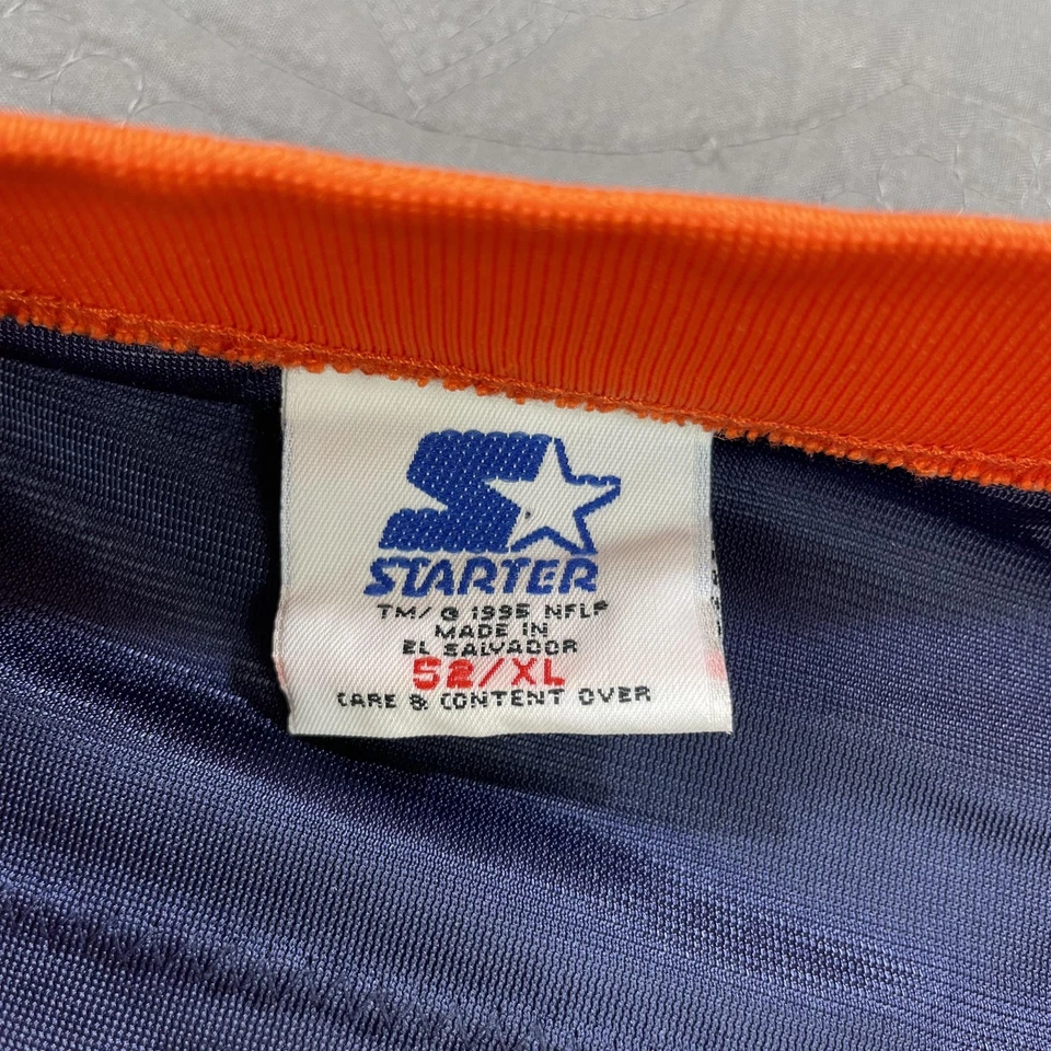 Camiseta de fútbol americano vintage de los Denver Broncos para hombre XL Terrell Davis NFL Starter años 90 Foto 4 de 4