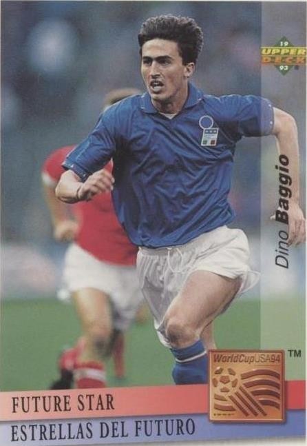 1994 Upper Deck World Cup English/Spanish - Roberto Baggio #1 for
