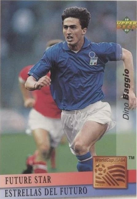 1994 Upper Deck World Cup English/Spanish - Roberto Baggio #1 for