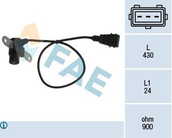 FAE 79032 Kurbelwellensensor Impulsgeber Kurbelwelle für Renault 1997-2001