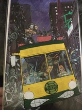 TMNT #6 MEGACON Orlando EXCLUSIVE Virgin W/ Turtle Van Remark