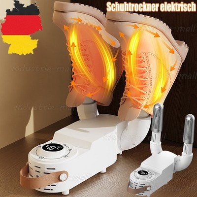 Schuhtrockner elektrisch Antibakeriell Schuhwärmer Fußballschuh Ski Trockner Neu