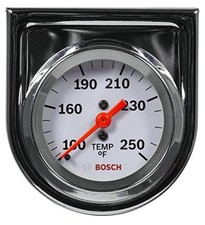 SP0F000045 Style Line 2" Mechanical Water/Oil Temperature Gauge White Dial