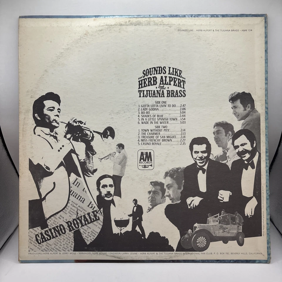Herb Alpert & The Tijuana Brass Vinyl LP Sounds Like - Image 2 of 4