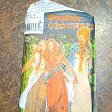 Simplicity 9454 Women's Fairy Costume Sewing Pattern Contemporary Original