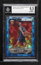 2024-25 Topps Chrome Sapphire Edition Tristan da Silva #124 BGS 8.5 3hd