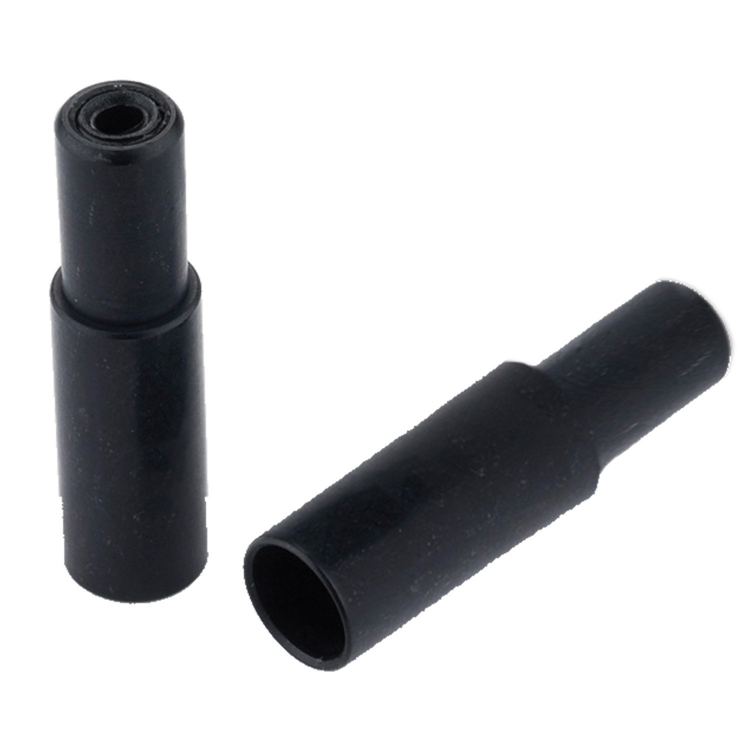 Embout de gaine de frein de velo haut de gamme alliage noir 5mm KEB