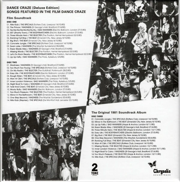 Various - Dance Craze - The Best of British Ska...LIVE! (3xCD) (Mint (M)) - 3729 Foto 2 de 2