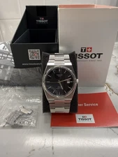 Tissot PRX Powermatic 80 40mm Automatic Black Excellent Preowned