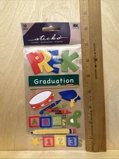 Ek Success Scrapbook Stickers Pre-K Graduation