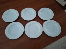 Arzberg Bavaria Siegerdesign Cult weiß  6 Untertassen Komplett 19 Euro