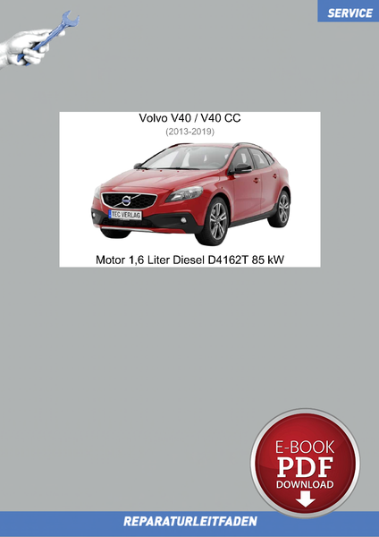 PDF Volvo V40/V40 CC (13-19) Reparaturanleitung Motor 1,6 L Diesel 85 Kw-image