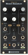 Erica Synths Hexinverter Mutant Bassdrum Eurorack Module -  dition Noire