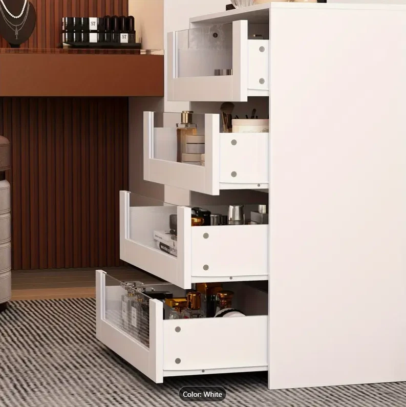 Органайзер для шкафа со стеклянной крышкой HOMELAVY белый перевязочный остров - Изображение 3 из 4