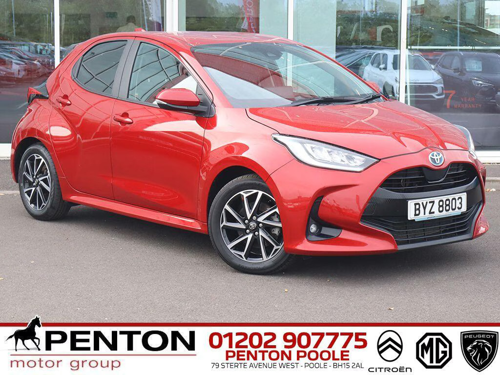 2023 Toyota Yaris 1.5 VVT-h Design E-CVT Euro 6 (s/s) 5dr HATCHBACK Petrol/Elect