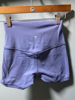 "Corto Lululemon para mujer talla 4 Oasis azul Align tiro alto 4"""