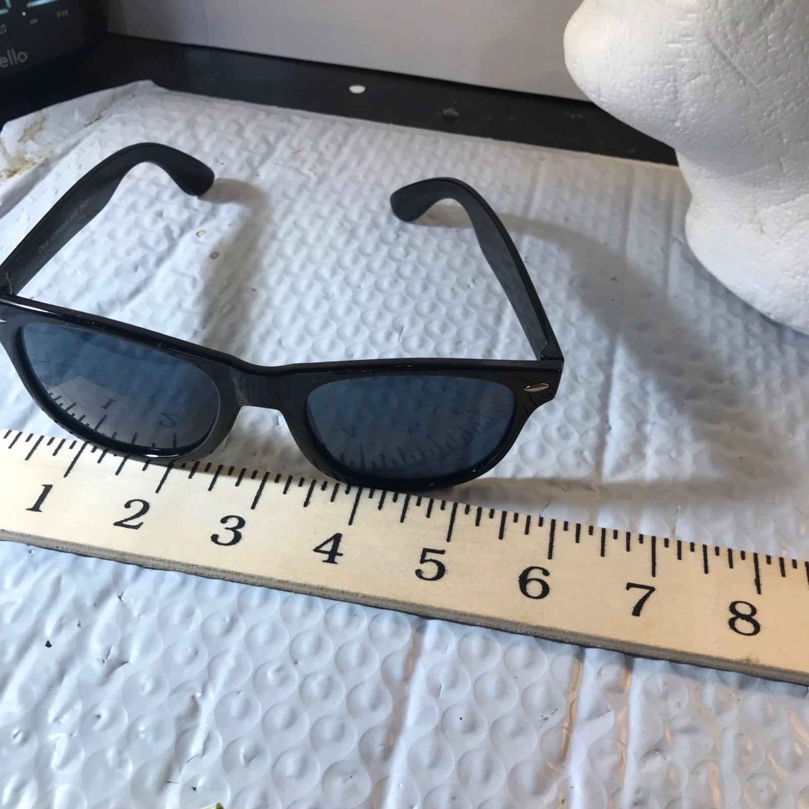 BLACK SUNGLASSES FRAMES ONLY STYLISH - image 7