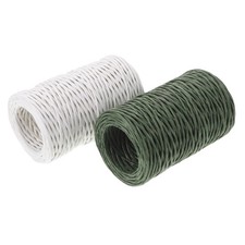 2 Rolls Handmade Floral Materials Bind Wire Wrap Twine Stems Flower Binding
