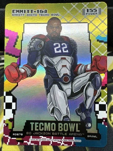 2026 Bo Jackson Battle Arena Tecmo Bowl Emmitt-164 Brawl 80's 8-Bit Rad RD679