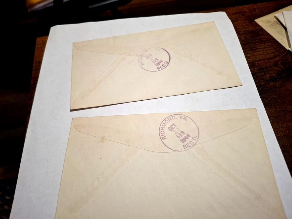 (2) DIFFERENT SPECIAL DELIVERY FDC-13cent/17cent - Image 2 of 4