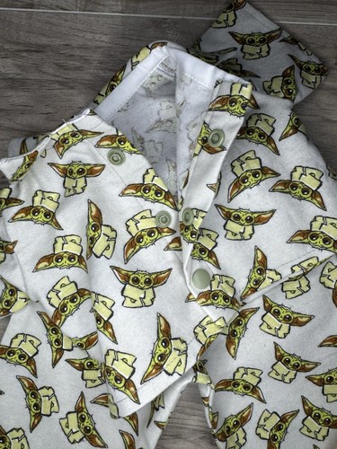 16” Cabbage Patch Kids Doll Alien Flannel Pjs Clothes Slippers - Picture 3 of 3