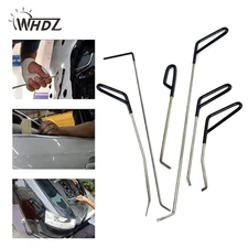 6 Pcs WHDZ Puller Rods – Car Paintless Dent Repair Body Push Removal Tool Kits