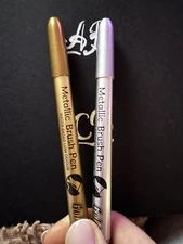 Marker Brush Metallic Water based Silver Gold Low Odour Set Of 2